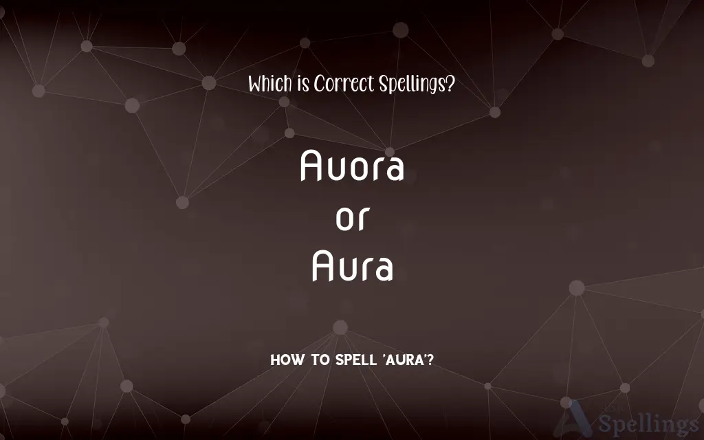 Auora or Aura: Which is Correct Spellings?