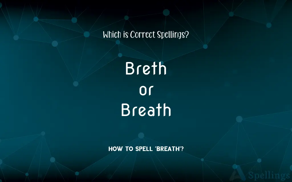 Breth or Breath: Which is Correct Spellings?