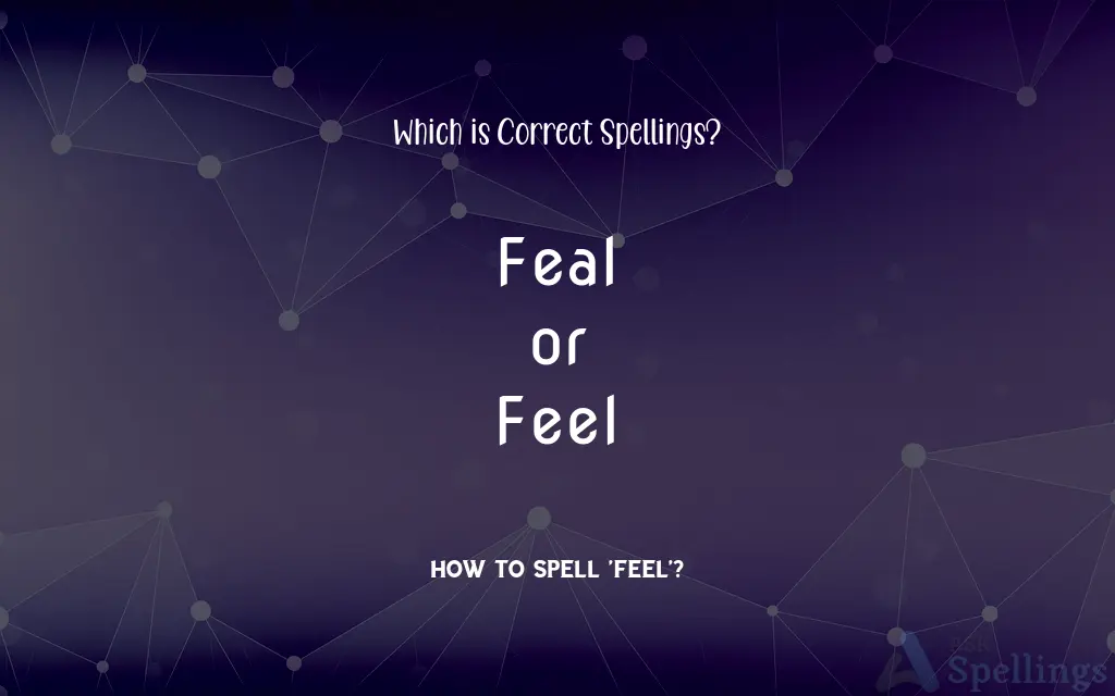 Feal or Feel: Which is Correct Spellings?