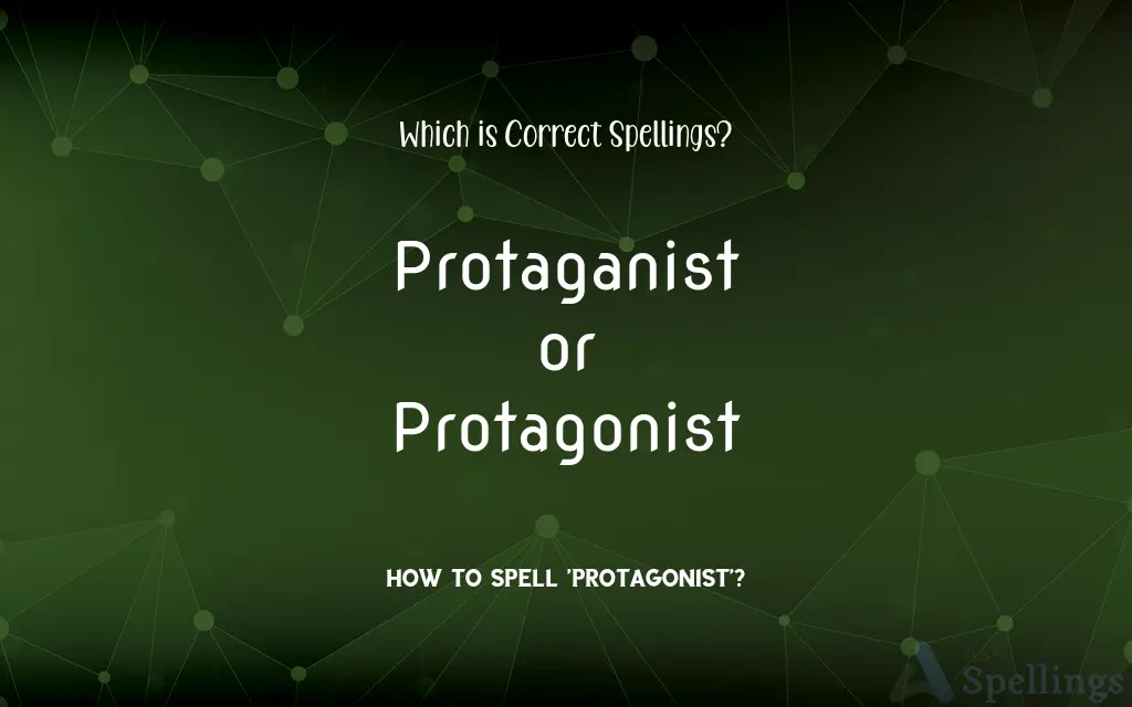 Protaganist or Protagonist: Which is Correct Spellings?